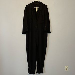 Banana Republic Black Jumpsuit